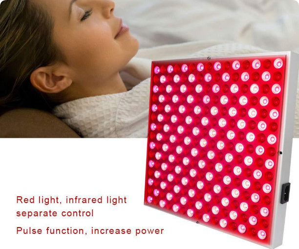 45W LED Near-Infrared Therapy Light with Floor Stand – Red Light Therapy Lamp for Pain Relief, Skin & Muscle Recovery