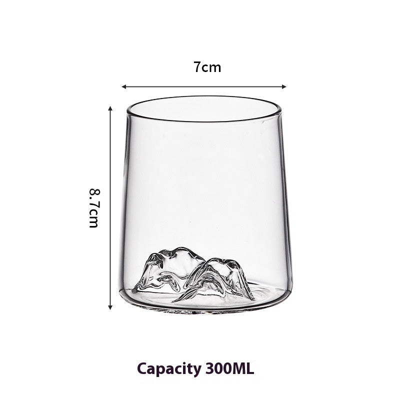 Japanese-Style Premium Glass Tea Cup – Creative Trending Drinkware for Home & Office