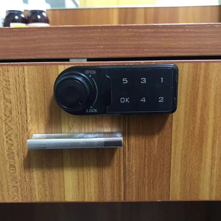 Home Electronic Cabinet Lock – Smart Keyless Security Lock for Cabinets, Drawers & Wardrobes