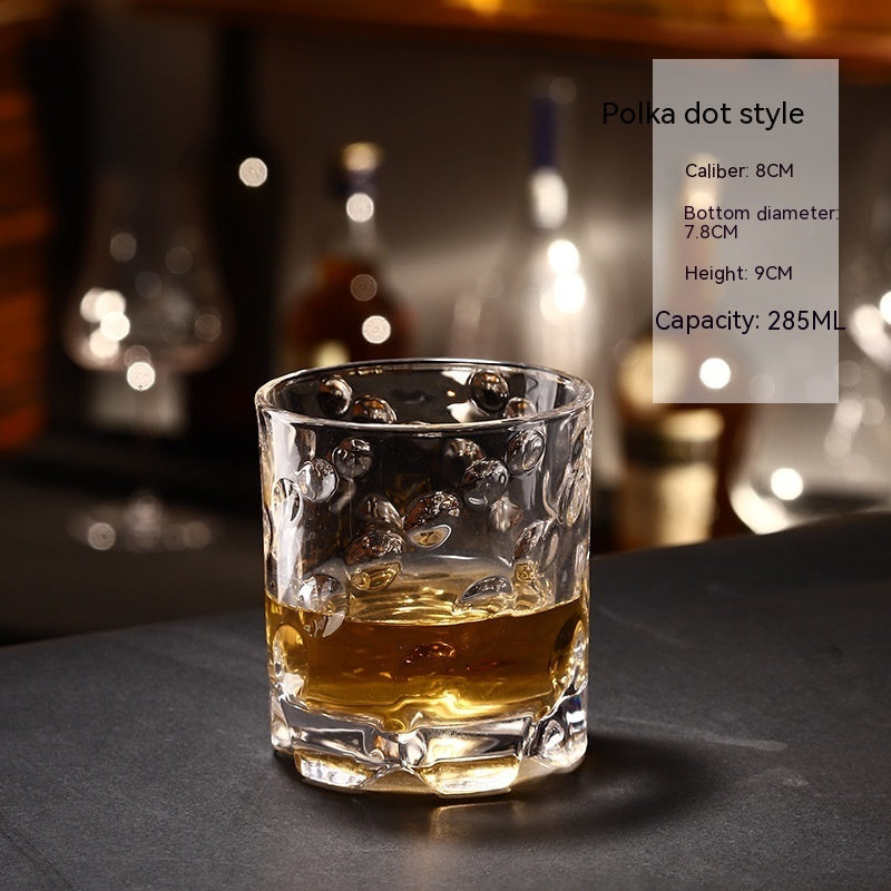 Creative Gyro Whiskey Glass – Unique Rotating Wine Tumbler, Personality Crystal Glass for Whiskey, Scotch & Bourbon