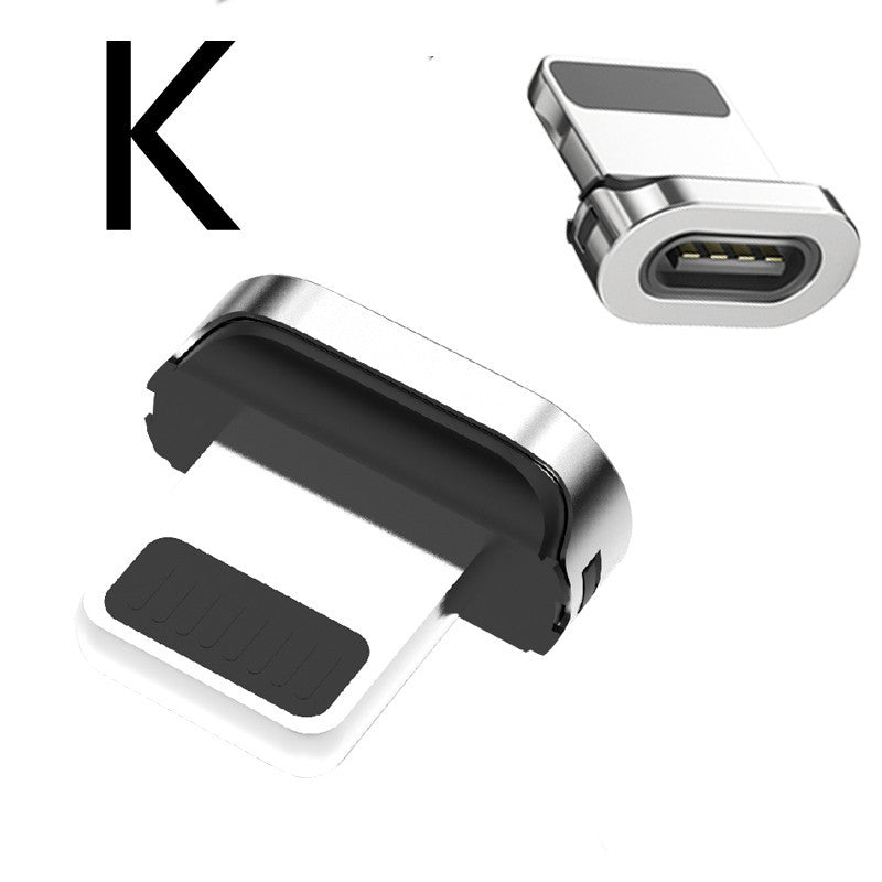 Magnetic Charging Adapter – Universal USB-C, Micro USB & Lightning Converter for Fast Data & Charging