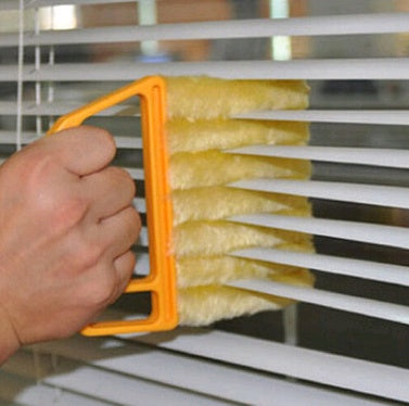 Venetian Blind Cleaning Brush – Removable & Washable Blinds Cleaner Tool for Window Shades, Air Vents & Shutters