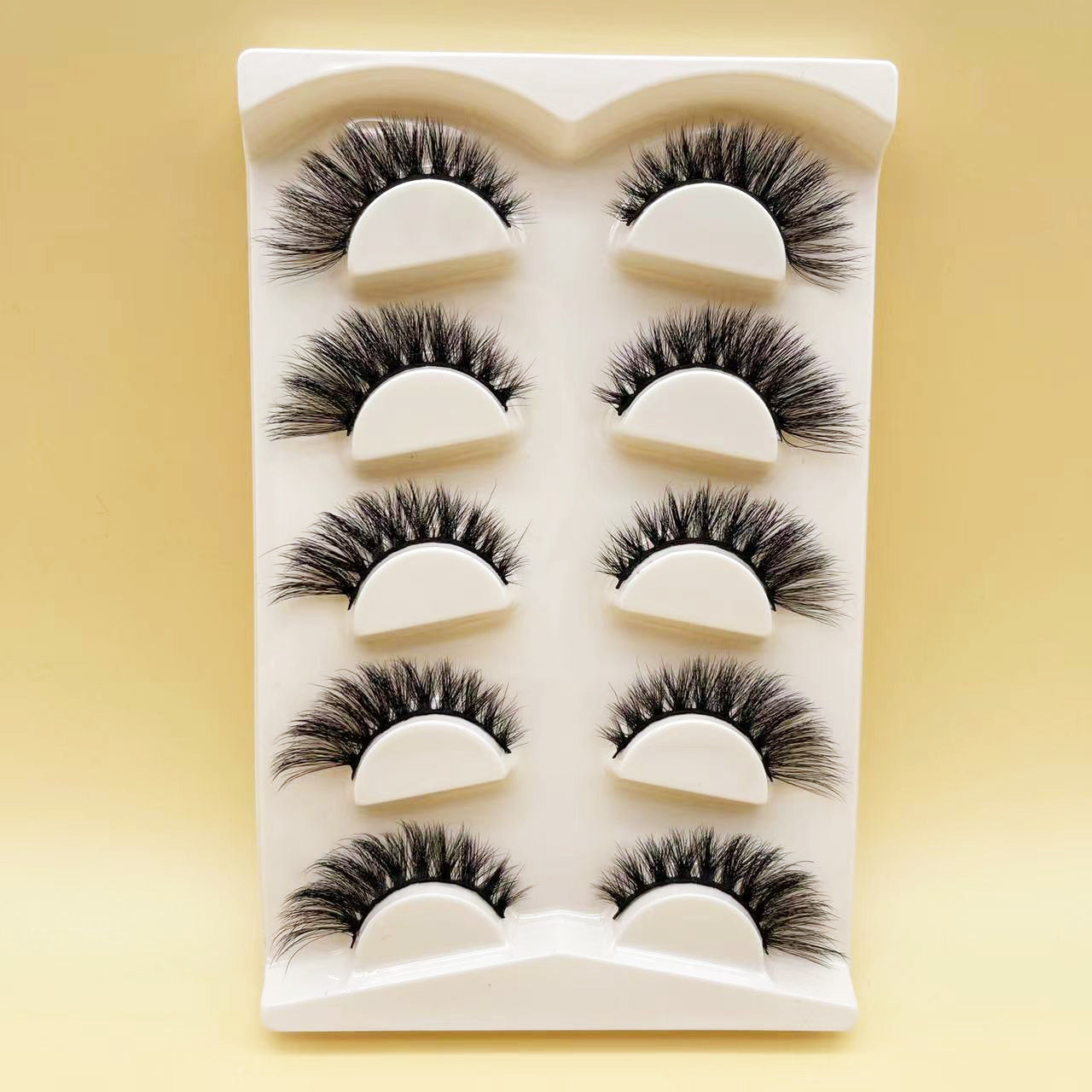 Mink Eyelashes – Eye Tail Lengthening Natural Flat False Lashes for Everyday & Party Makeup