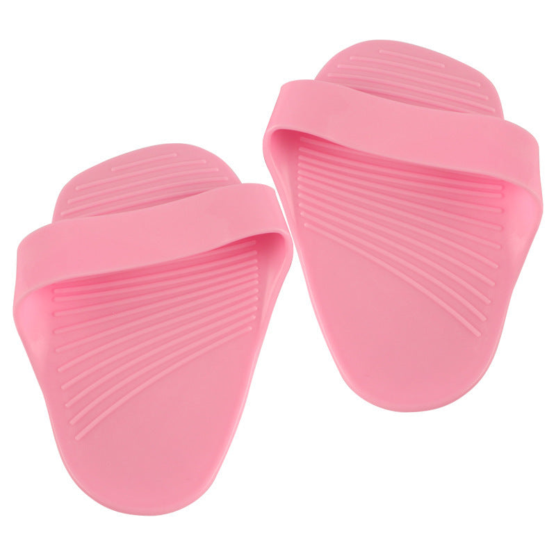 Silicone Hand Protector Gloves – Anti-Wear Fitness Weightlifting Dumbbell Grip for Gym & Sports Training