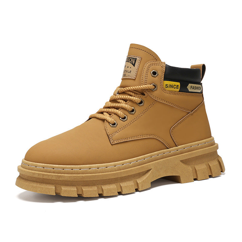 Martin Boots for Men – Trendy High Top British Style Workwear Boots | Durable Leather, Fashionable & Comfortable