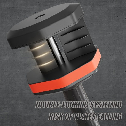 Adjustable Dumbbell Set 55 LB – 10-in-1 Fast Gear Dumbbells for Men & Women, Home Gym Fitness, Full-Body Workout