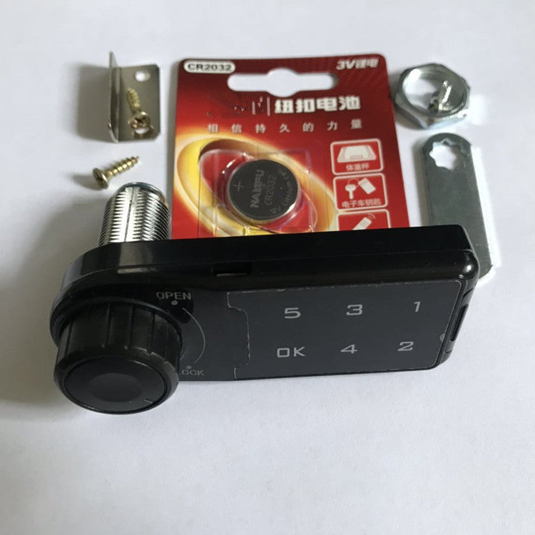 Home Electronic Cabinet Lock – Smart Keyless Security Lock for Cabinets, Drawers & Wardrobes