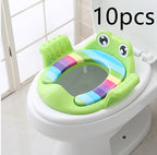 Baby Potty Training Seat – Children’s Toilet Seat with Backrest & Handles, Non-Slip Toddler Toilet Chair for Kids