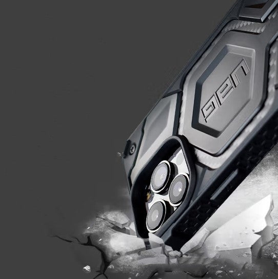 Grey Falling-Proof Thin & Light Mobile Phone Case – Slim Shockproof Fashionable Protective Cover